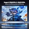 UGREEN 8K HDMI Cable 2.1 6.6FT, 48Gbps Ultra High Speed Braided HDMI Cord 10K 8K@60Hz 4K@240Hz, eARC HDR10 HDCP 2.2&2.3, Compatible with PS5/Xbox Series X/Roku TV/HDTV/Blu-ray