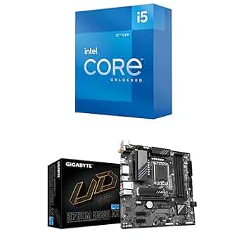 CPU Intel i5-12600KF + B760M AORUS Elite AX Amazon.com: Intel Core i5-12600K + GIGABYTE B760M AORUS