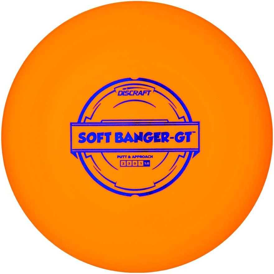 Discraft Soft Banger-GT 167-169 Gram Putt and Approach Golf Disc