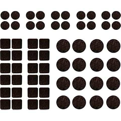 Felt Pads for Furniture Feet 60pcs, shinfly Furniture Pads, Floor Protectors for Chair Legs, Anti Floor Scratches and Reduce Noise Cover