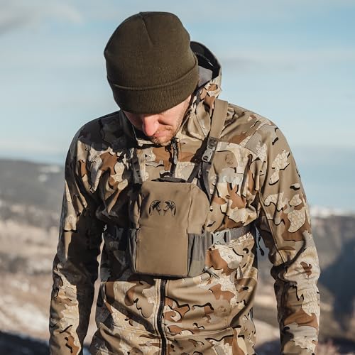 Image of KUIU PRO Bino Harness - Waterproof, Adjustable, One-Hand Lid, Custom Foam Shims, Hydration Rig Compatible Binocular Harness
