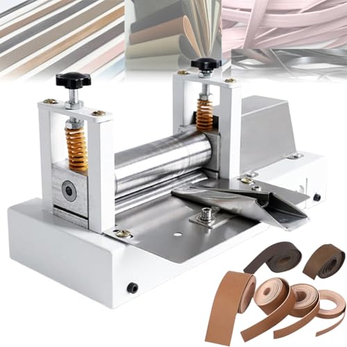 Máquina de tiras de cuero con motor de 28W para marroquinería