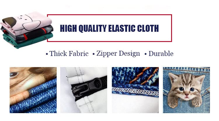 Luggage Cover Funny Face Suitcase Cover Elastic Protector Sets For 18-32 Inch Suitcase Travel Accessories (Funny 1, XL)4