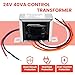 24V 40VA Control Transformer, Primary 120, 208, 240V Secondary 24V, for Supco SXT105, for Jard 4031F, for Honeywell AT140A1018, HVAC Furnace Multi Tap with Foot Mount, 2PCS
