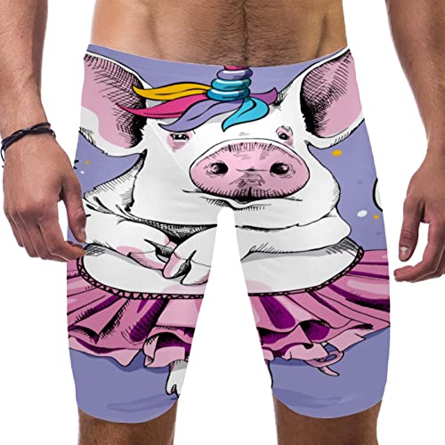 Traje de baño de unicornio cerdo para las fiestas de piscina más divertidas del verano