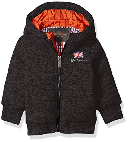 Ben Sherman Baby Boys Fashion Outerwear Jacket (More Styles Available), Heather Charcoal, 12M