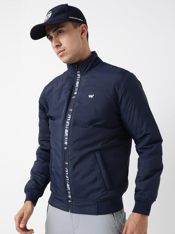Image of Wildcraft Men's Standard Length Polyester Quilted Jacket