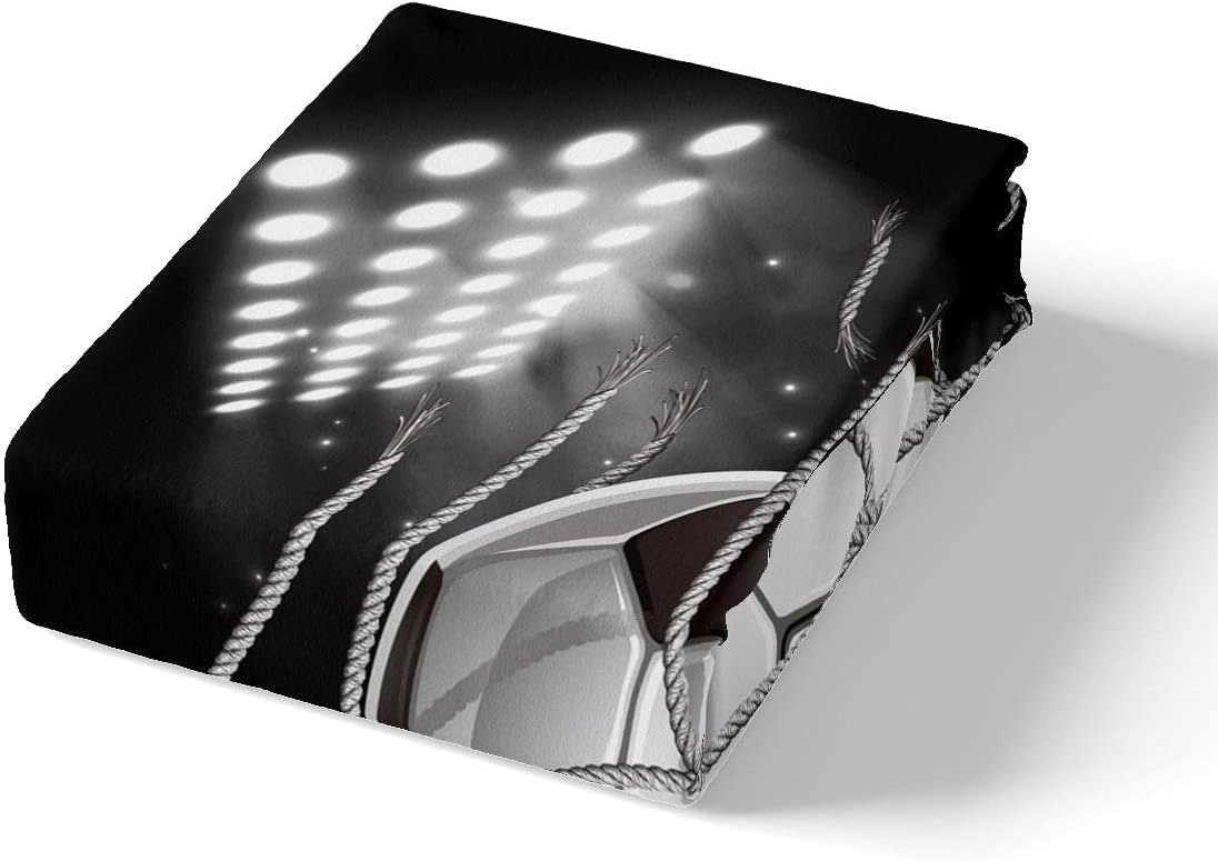 Poszwa na kołdrę 220 x 240 Piłka nożna Amerykańska Pościel Sportowa z mikrofibry Druk 3D Poszwa na kołdrę Edredon 220 x 240 cm z zamkiem błyskawicznym i 2 poszewkami na poduszki B-2841