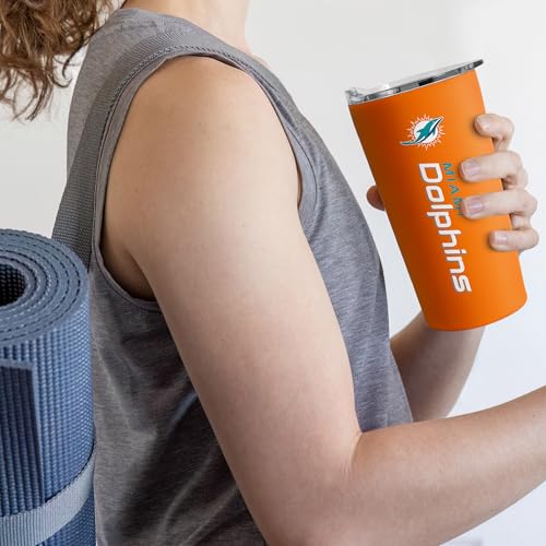 Image of Rico Industries NFL Football Soft Touch, Easy Grip Tumbler