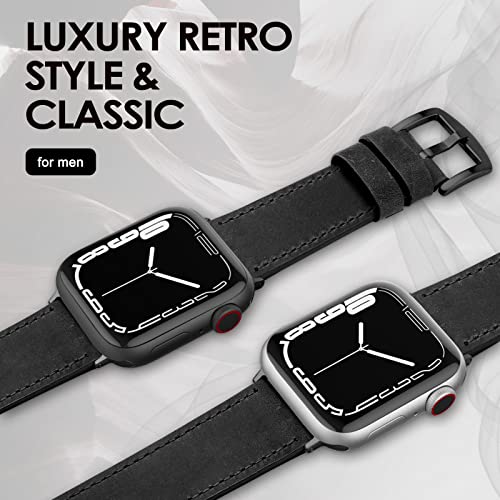 Tuocal Cinturino in pelle compatibile con Apple