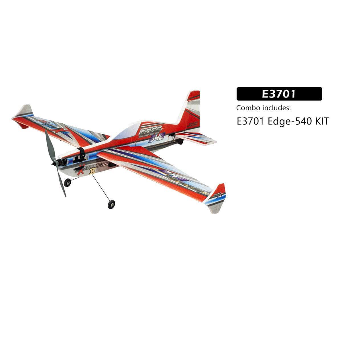 EPP 3D RC Elektroflugzeug Funkfernsteuerung Modell Edge 540 1100Mm Dancing Wing Hobby (E37)