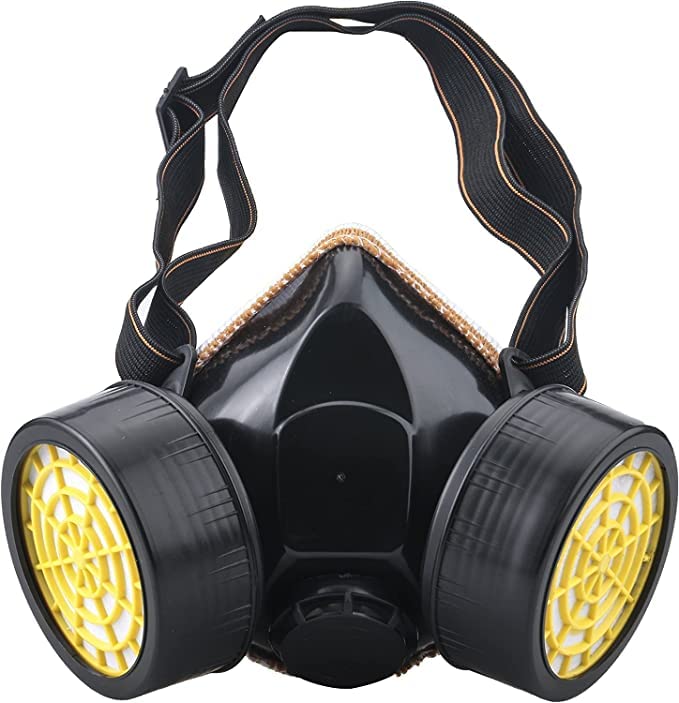 VENJA Filter Gas Mask Chemical Gas Respirator Face Mask Costumes Accessories Activated Carbon Silicone Antivirus Protection Inbuilt Filter Mask (1PCS) (B0C69YXF15) Amazon Price History, Amazon Price Tracker