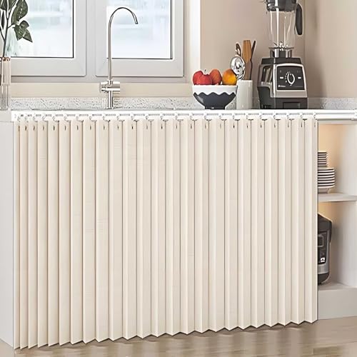 Rideau sous évier pour décoration maison | Idée aménagement studio - 2