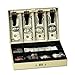 Steel Cash Box w/6 Compartments, Three-Number Combination Lock, Pebble Beige