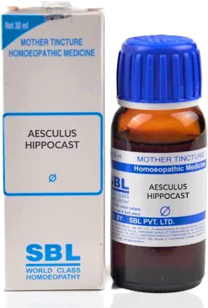 HOMEOBUY REMIDIES Aesculus Hippocastanum Q Mother Tincture (3 X 30ml)| HealthKit By Krig’s