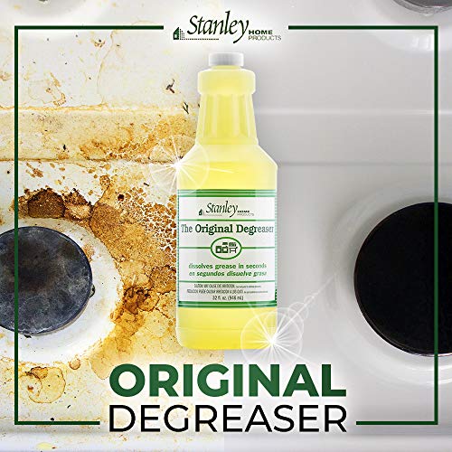 Stanley Home Products Original Degreaser - Removes Stubborn Grease & Grime - Powerful Multipurpose Cleaning Solution For Home & Commercial Use (1 Pack) #TOP1