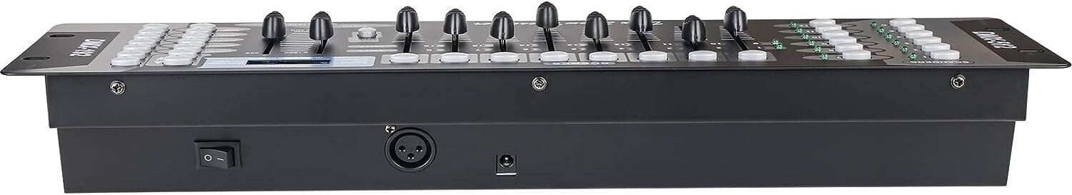 DMX 512 LUCI CONTROLLO MIXER CONTROLLER LUCI DISCO EFFETTO CONSOLE DJ DISCO192