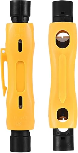 Miniatura 6 de Pelacables de cable coaxial, herramienta de pelacables universal para RG59 RG6 RG7 RG11