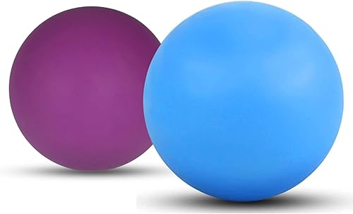 Miniatura 15 de WOVTE Pelota de lacrosse para masaje para músculos doloridos, hombros, cuello, espalda, pies, cuerpo, tejido profundo, punto de activación, nudos