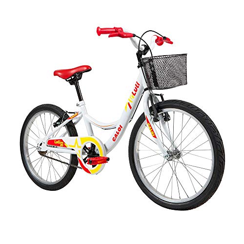 Bicicleta Infantil Caloi Luli Aro 20 - Branco