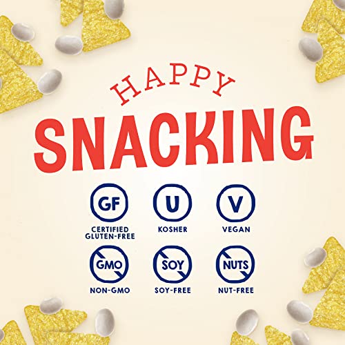 Beanitos Bean Chips - Restaurant Style Sea Salt - (6 Pack) 5 Oz Family Size Bag - White Bean Tortilla Chips - Vegan Snack With Good Source Of Plant Protein And Fiber #TOP2