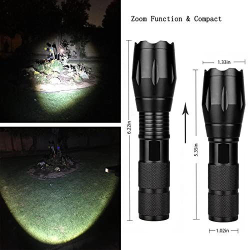 Lampe de poche tactique LED de qualité militaire robuste et durable - 3