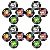 Décorations murales en vinyle : ces décorations murales rétro ajoutent une touche festive à votre soirée, s'accordent parfaitement avec votre événement et vous permettent de créer des souvenirs inoubliables