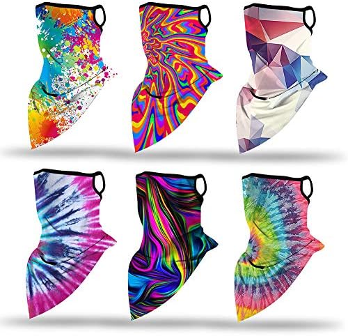 8 Pezzi Bandana Multifunzione - Fascia Scaldacollo, Per Sport, Multicolore, Unisex - Foto 5