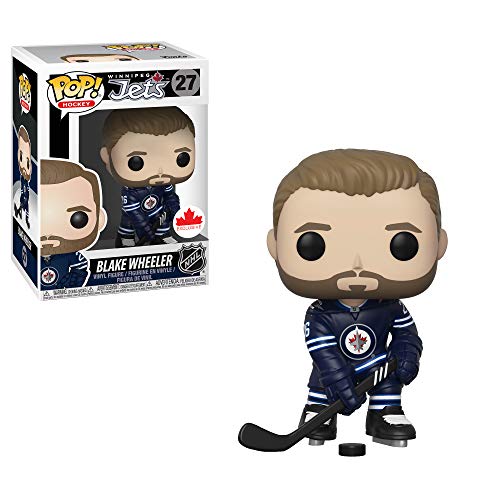 Funkopop Nhl: Blake Wheeler Winnipeg Jets Home Jersey Grosnor Exclusive - Stylized Vinyl Figure 27