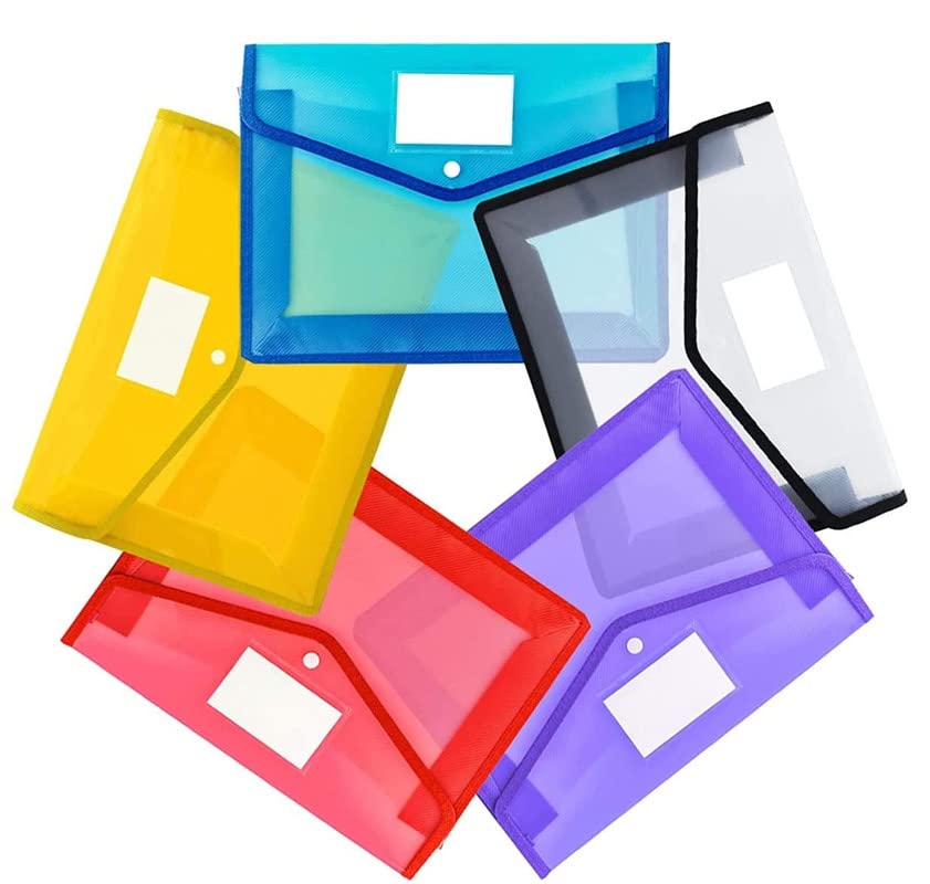 Pochette de rangement pour documents scolaires et administratifs tri facile