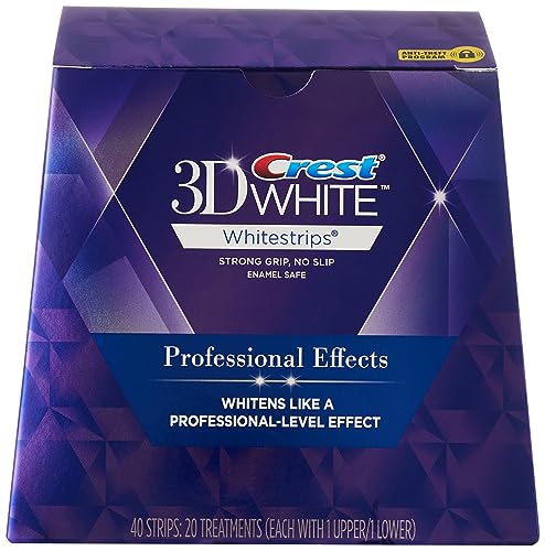 Crest 3D LUXE Whitestrips Professional Effects 40 strips