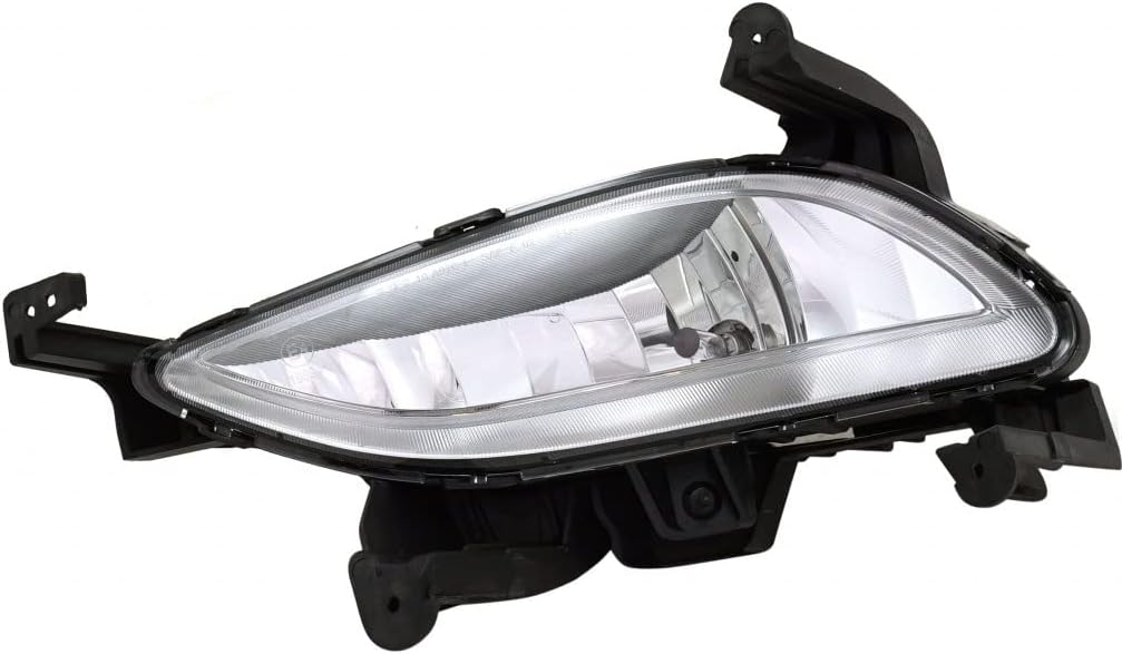 KarParts360 For Hyundai Sonata Non Hybrid Fog Light 2014 Passenger Side For HY2593150 | 92202-3Q100