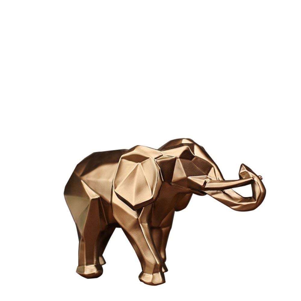 Statue éléphant résine petites figures artisanat maison bureau voiture