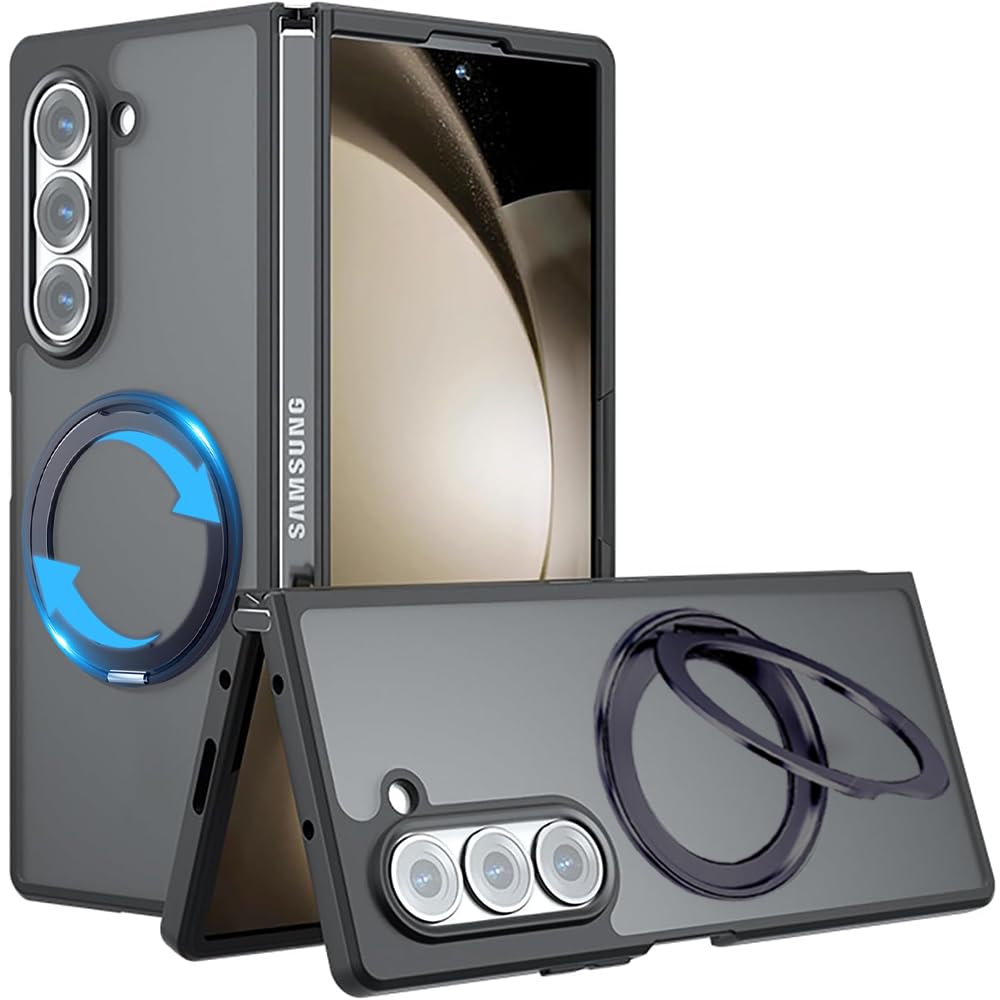 Amazon.co.jp: 【360°回転スタンド】Galaxy Z Fold 7 ケース