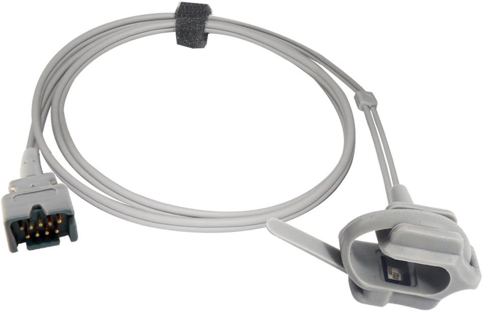 Sino-k Compatible Masimo 3.2 ft 9 Pins Spo2 Sensor Neonate Wrap Connector FDA/CE Approved