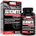 Test X180 Ignite Free Testosterone Booster to Increase Sex Drive & Libido, Burn Fat, Build Lean Muscle, & Improve Performance, Force Factor, 120 Count