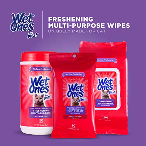 "Wet Ones for Pets Cat Cleaning Wipes" - Image 5