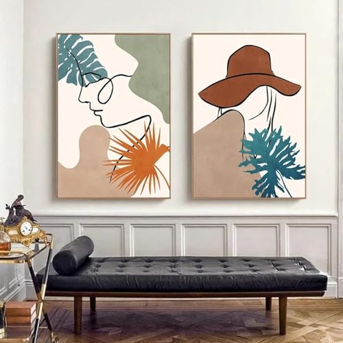 Images d'art mural 70x100 cm : solution simple pour relooker un salon vide