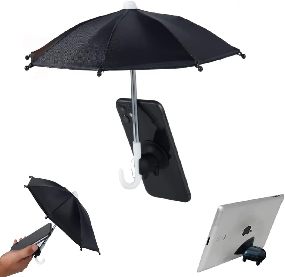 Phone Umbrella Suction Cup Stand，Phone Umbrella Holder