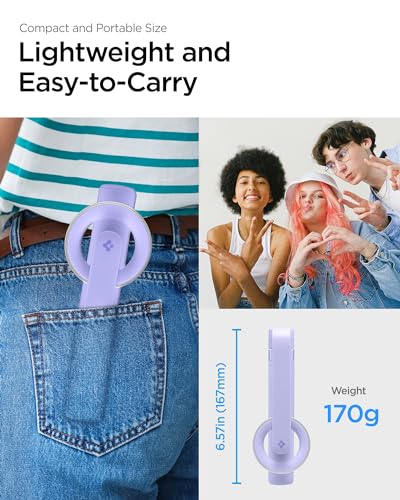 Perche à selfie trépied Magsafe pour iPhone, Samsung Galaxy, Xiaomi et Google Pixel extensible