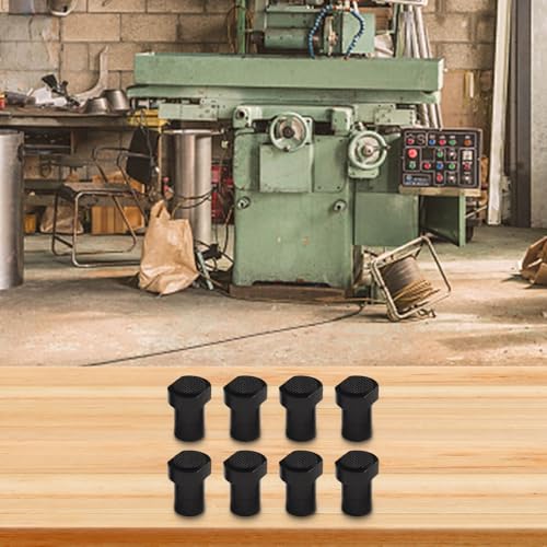 Hundeschellen aus Aluminiumlegierung, für Holzbearbeitungstisch, Fräsen und Schneiden, 19 mm, Rot, 8 Stück
