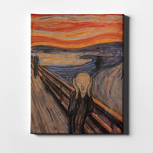 Edvard Munch The Scream toile murale décoration d'intérieur tableau salon petit format