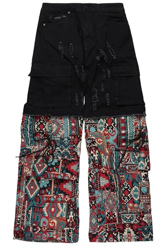 Men's Baatar Tapestry Baggy Fit Jean2
