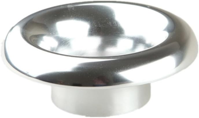 AdlerSpeed 5" Inlet OD Velocity Stack Bellmouth for Cold/Ram Air Intake/Turbo Engine Silver