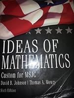 Ideas of Mathematics: Custom for MSJC 0495830941 Book Cover