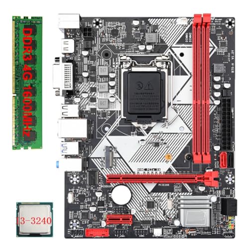 Mwwvzefl B75-H moderkort med I3-3240 och 4G DDR3 RAM