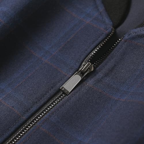 Mens Casual Bomber Sport Coat Lightweight Jacket4