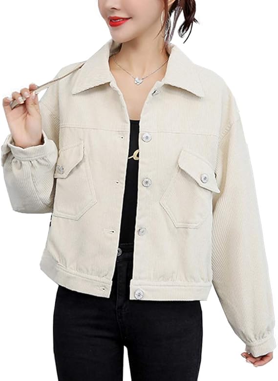 Corduroy button down jacket Clearance