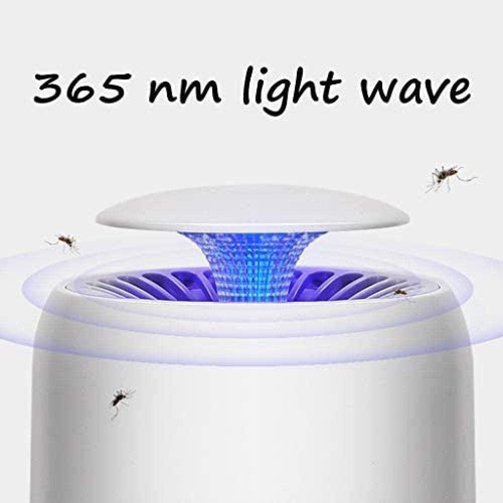 Lampada anti-zanzare fotocatalizzatore, super silenziosa, nessuna radiazione, nessun rumore, trappola a luce USB, nessun rumore, per casa, camera, altoparlante e cibo