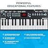 Digital Pianos with the Best Built-In Learning Tools 21 Alesis Melody 32 – Electric Keyboard Digital Piano with 32 Keys, Speakers, 300 Sounds, 300 Rhythms, 40 Songs, USB-MIDI Connectivity and Piano Lessons #3